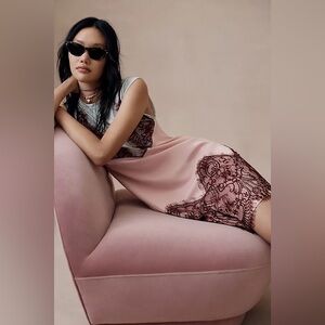 MAEVE Lace T-Shirt Dress